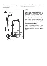 Preview for 9 page of Sunny Health & Fitness SF-XF9927 User Manual