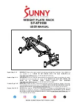 Sunny Health & Fitness SF-XF9938 User Manual preview