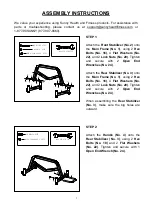 Preview for 8 page of Sunny Health & Fitness SF-XF9938 User Manual