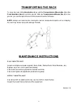 Preview for 11 page of Sunny Health & Fitness SF-XF9938 User Manual