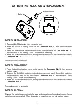 Preview for 10 page of Sunny E321003 User Manual