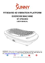 Sunny FITBOARD SF-VP822058 User Manual предпросмотр