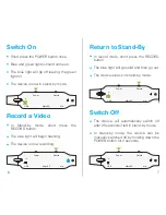 Preview for 4 page of SunnyCam CAPTURING LIFE HANDS FREE Brief User'S Manual