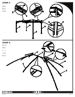 Предварительный просмотр 6 страницы Sunnydaze Decor 10" X 10" SOFT-TOP GAZEBO WITH SCREENS & PRIVACY WALLS Manual
