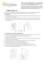 Sunnydaze Decor AMP-F981 User Manual предпросмотр