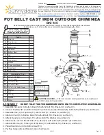 Preview for 1 page of Sunnydaze Decor BKI-145 Assembly Instructions