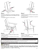 Preview for 2 page of Sunnydaze Decor Carnlough Chair Instructions