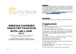 Preview for 1 page of Sunnydaze Decor DW-662 Manual