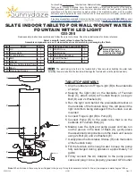 Sunnydaze Decor GSI-298 Quick Manual предпросмотр
