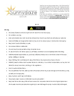 Sunnydaze Decor GSI-311 Quick Start Manual preview