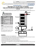 Sunnydaze Decor GSI-820 Manual предпросмотр