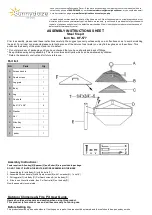 Preview for 1 page of Sunnydaze Decor KF-577 Assembly Instruction Sheet