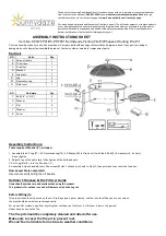 Sunnydaze Decor KF-NFFP31 Assembly Instruction Sheet preview