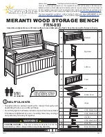 Sunnydaze Decor MERANTI FRN-893 Manual preview