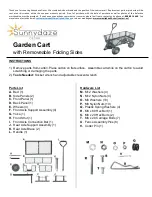 Preview for 1 page of Sunnydaze Decor QH-UC Instructions