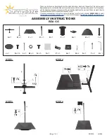 Preview for 1 page of Sunnydaze Decor RCM-535 Assembly Instructions