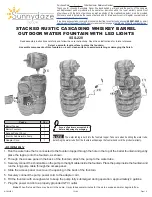 Sunnydaze Decor SSS-220 Manual предпросмотр