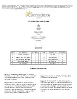 Sunnydaze Decor XSS-585 Assembly Instructions предпросмотр