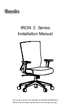 Предварительный просмотр 1 страницы SUNON IRON II CIR62SW-2 Installation Manual