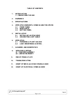 Preview for 2 page of Sunoptic Surgical SSL-2000 Operator'S Manual