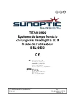 Preview for 7 page of Sunoptic Surgical SSL-9500 Operation Manual