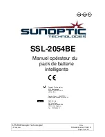 Preview for 7 page of Sunoptic Technologies SSL-2054BE Operator'S Manual