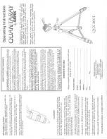 Sunpak Quantaray QSX 8001 Operating Instructions предпросмотр