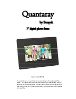 Sunpak Quantaray Instructions preview