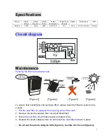 Предварительный просмотр 5 страницы Sunpentown Air Cooler SF-609 Instruction Manual