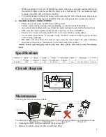 Предварительный просмотр 4 страницы Sunpentown Model SF-608R Instruction Manual