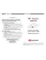 Sunpentown Mr. Induction SMARTSCAN SR-343C Instruction Manual preview