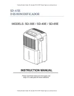 Sunpentown SD-30E Instruction Manual preview