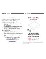 Preview for 1 page of Sunpentown SMARTSCAN SR-183R Instruction Manual