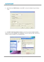 Предварительный просмотр 7 страницы Sunphor SUP58T1 Manual