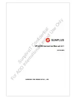 SunPlus CPU6502 Instruction Manual preview