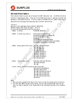Preview for 7 page of SunPlus CPU6502 Instruction Manual