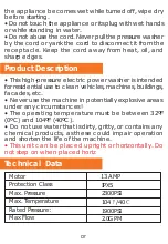 Preview for 9 page of SUNPOW HP1172 2300 MAX PSI User Manual