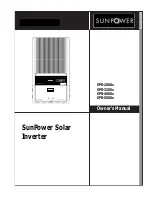 SunPower SPR-2800 Series Owner'S Manual preview