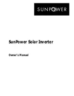 Preview for 3 page of SunPower SPR-2800 Series Owner'S Manual