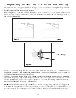 Preview for 20 page of SUNPRO Retractable Awning Installation Manual