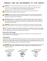 Preview for 21 page of SUNPRO Retractable Awning Installation Manual