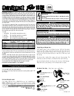 Preview for 1 page of Sunquest Pro 16 SE Manual