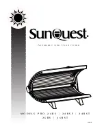 Sunquest PRO 24RS Assembly And User'S Manual preview