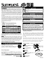 Sunquest Pro 26 RS Assembly Instructions preview