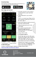 Preview for 2 page of SunRADON Luft Quick Setup Manual