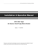 Sunrain YT-300TB1 Installation & Operation Manual preview