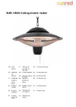 Предварительный просмотр 1 страницы Sunred BAR-1500H Manual