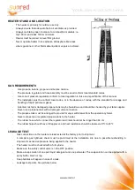 Предварительный просмотр 8 страницы Sunred HEXAGONAL GLASS HEXB Manual