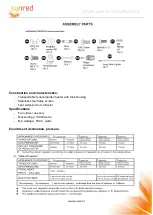 Предварительный просмотр 13 страницы Sunred HEXAGONAL GLASS HEXB Manual