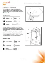 Предварительный просмотр 14 страницы Sunred HEXAGONAL GLASS HEXB Manual